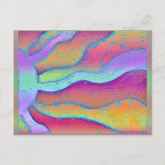 thoughts of action postcard