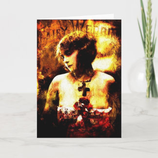 thoughts of him card