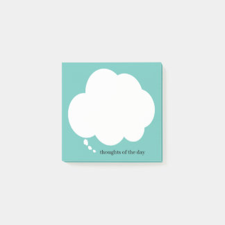 Thoughts of the Day Simple Silly Lonely  Post-it Notes