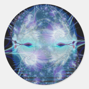 Thoughts of The Mind Classic Round Sticker