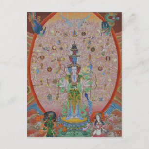 Thousand-Armed Avalokiteshvara Postcard