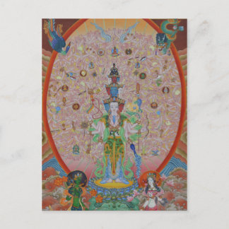 Thousand-Armed Avalokiteshvara Postcard
