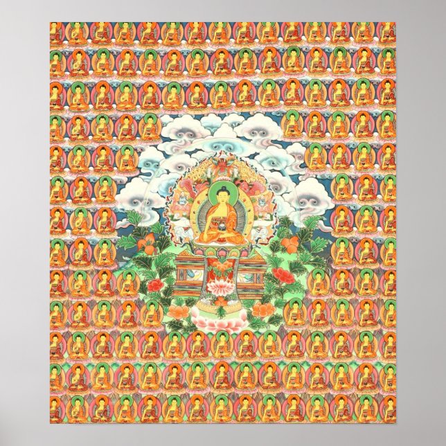 Thousand Buddha Poster (Front)