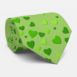 thousand hearts for you with green background tie