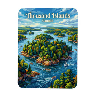 Thousand Islands Canada Magnet