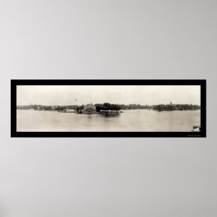 Thousand Islands, New York Photo 1909 Poster
