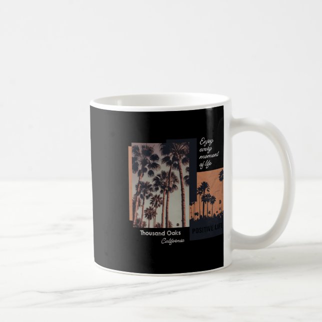 Thousand Oaks California Ca Retro  Coffee Mug (Right)