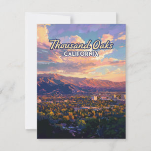 Thousand Oaks California Los Angeles Ventura Card
