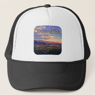 Thousand Oaks California Los Angeles Ventura Trucker Hat