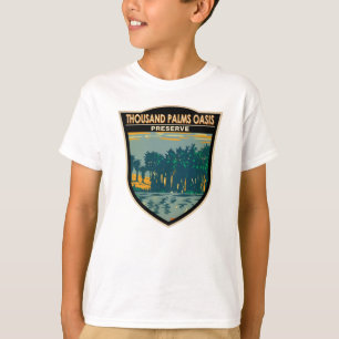 Thousand Palms Oasis Preserve California Vintage T T-Shirt