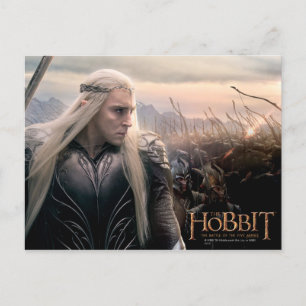 Thranduil Leading Army Postcard