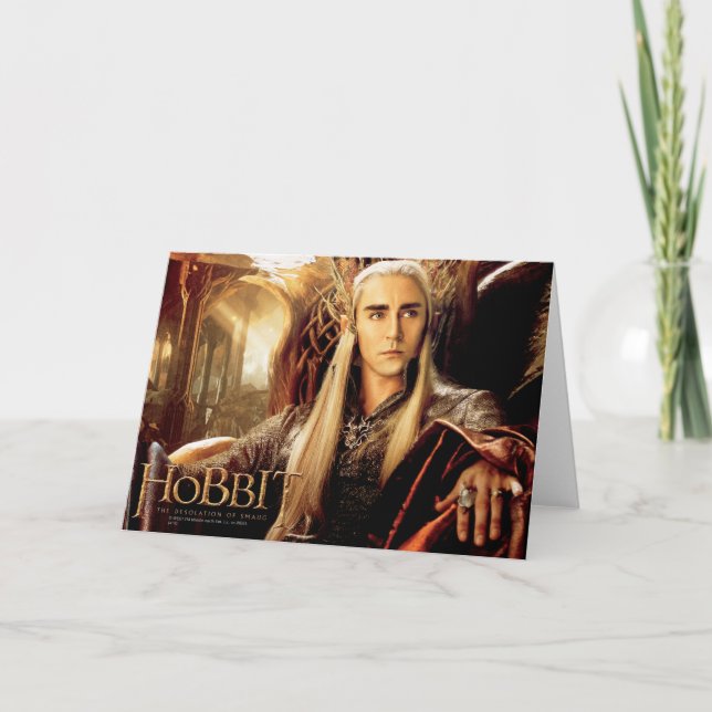 Thranduil Movie Poster Card (Front)