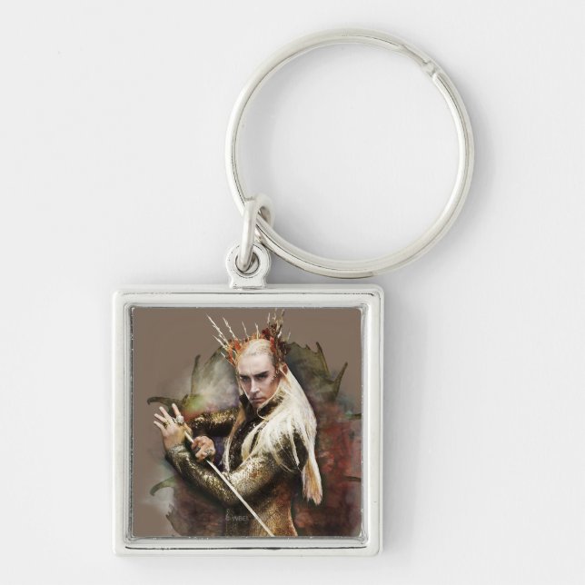 Thranduil With Sword Key Ring (Front)