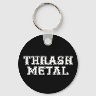 Thrash Metal Key Ring