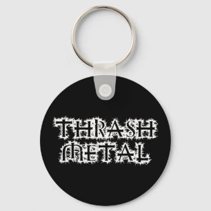 Thrash Metal Key Ring