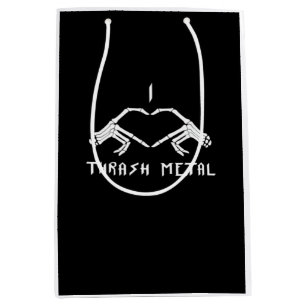 Thrash Skeleton Hands Heart Classic Medium Gift Bag