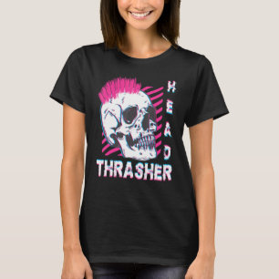Thrasher Head Shirt Distressed Skull Vintage Skate