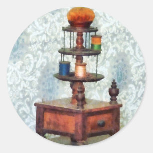 Thread Carousel Classic Round Sticker