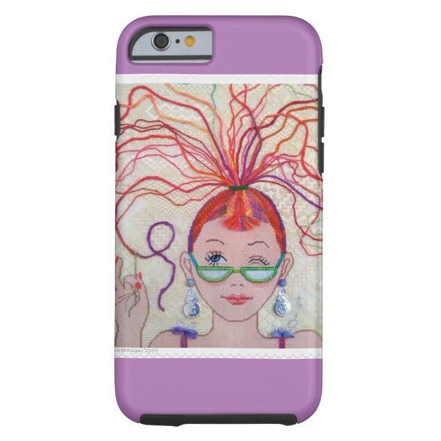 Thread Head iPhone 6 case (Back)