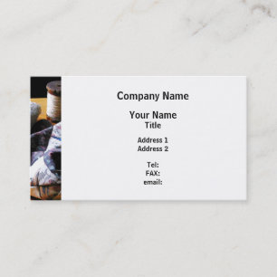 Thread, Pincushion and Cloth Business Card