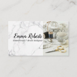 Thread Reels   Seamstress Business Card