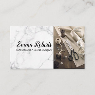 Thread Reels   Seamstress Business Card