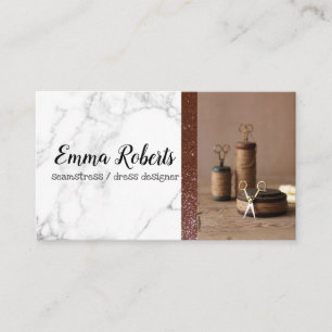 Thread Reels   Seamstress Business Card