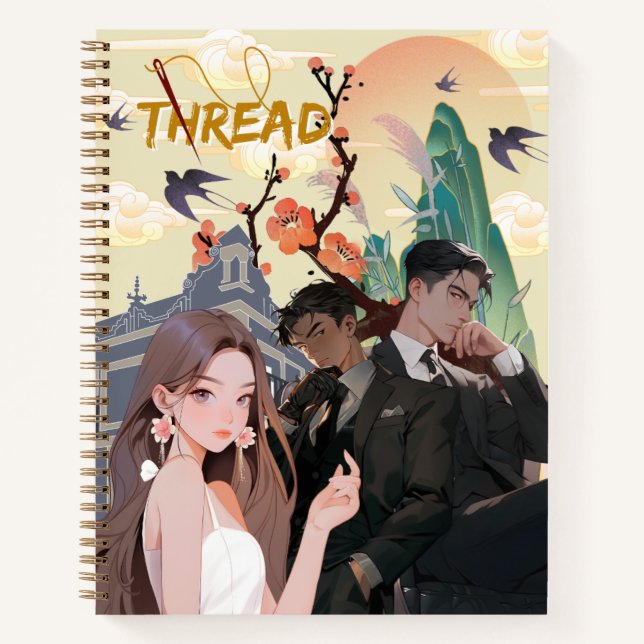 Thread Spiral Notebook (Front)