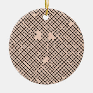 Threadbare Fishnets Ceramic Tree Decoration