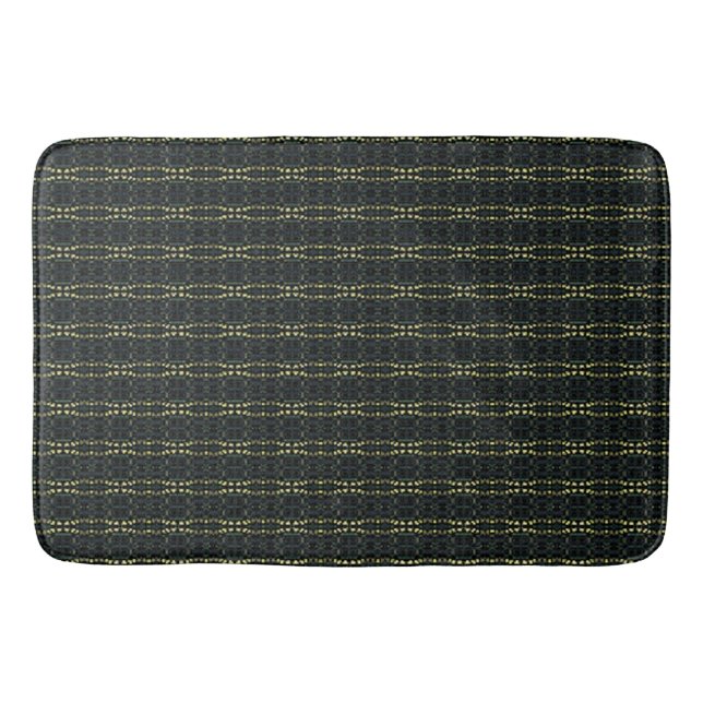 Threaded Gold Bath Mat (Front)
