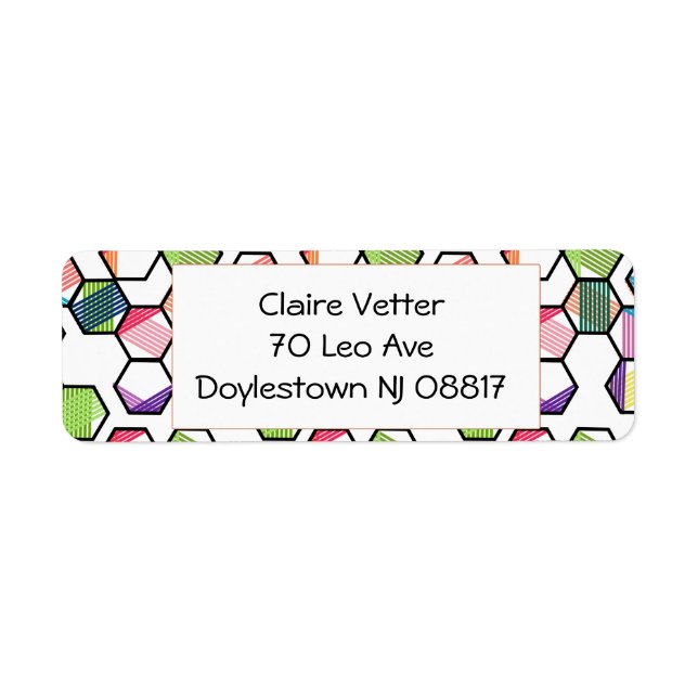 Threaded Hexagons (Front)