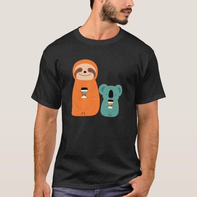 Threadless Andy Westface Coffee Buddy Graphic T-Shirt (Front)