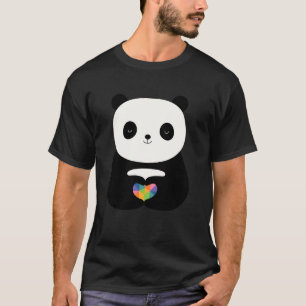 Threadless Andy Westface Panda Love Graphic T-Shirt