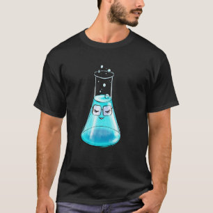 Threadless Boriana Cute Chemistry Flask Science Ar T-Shirt