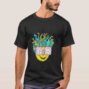 Threadless Boriana Happy Hippie Graphic T-Shirt