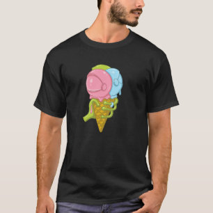 Threadless Gotoup Space Ice Cream Graphic T-Shirt