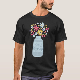 Threadless Robyriker Keep On Blooming Graphic T-Shirt