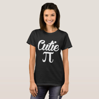 Threadrock Girls Cutie Pi Fitted Pi Day Math Nerd T-Shirt
