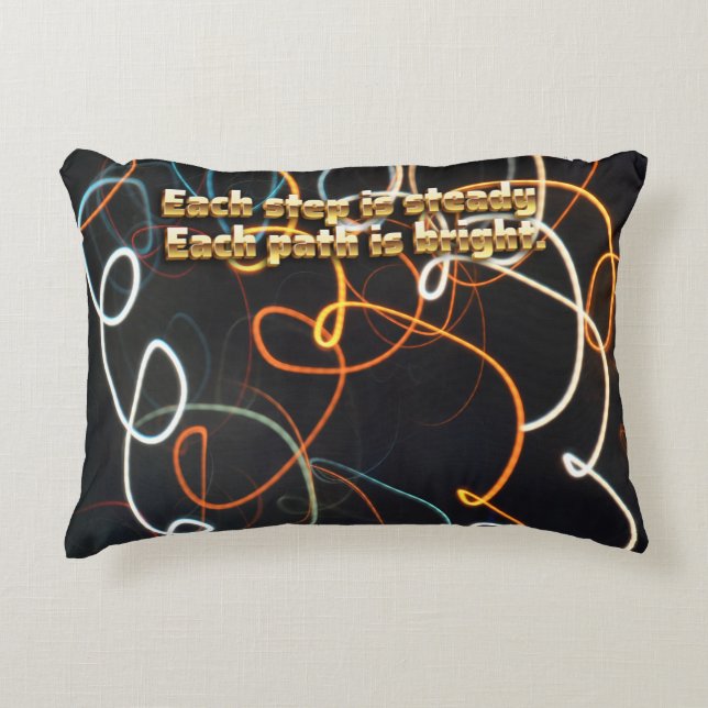 Threads of Motion • Accent Pillow (Front)