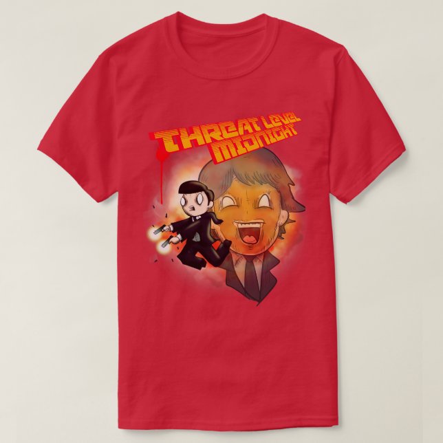 Threat Level Midnight T-Shirt (Design Front)