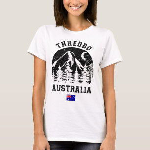 Thredbo Snowy Mountains Australia Ski Resort Alpin T-Shirt