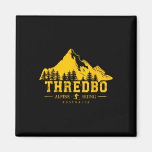 Thredbo Snowy Mountains Australia Ski Resort Souve Magnet