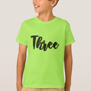 Three 3rd Birthday Third Birthday My 3 year old T-Shirt