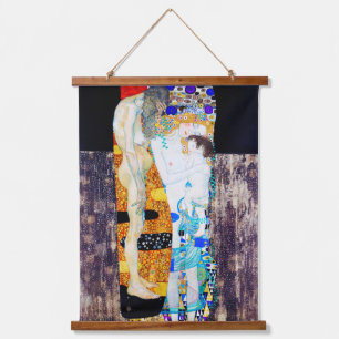 Three Ages of Life, Gustav Klimt Hanging Tapestry