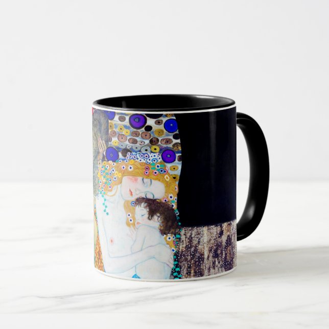 Three Ages of Life, Gustav Klimt Mug (Front Right)