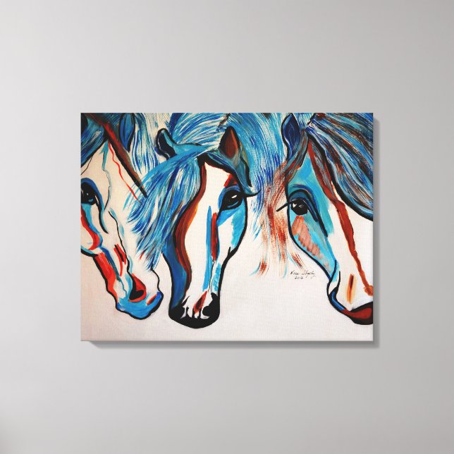 THREE AMEGOS CANVAS PRINT (Front)