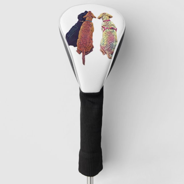 Three amigos I Golf Driver Cover (Front)