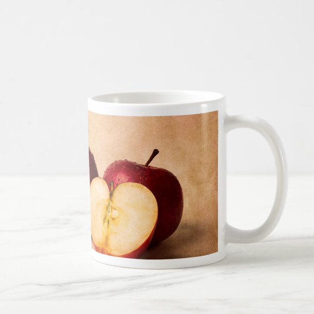 Three Apples And A Half Coffee Mug (Right)