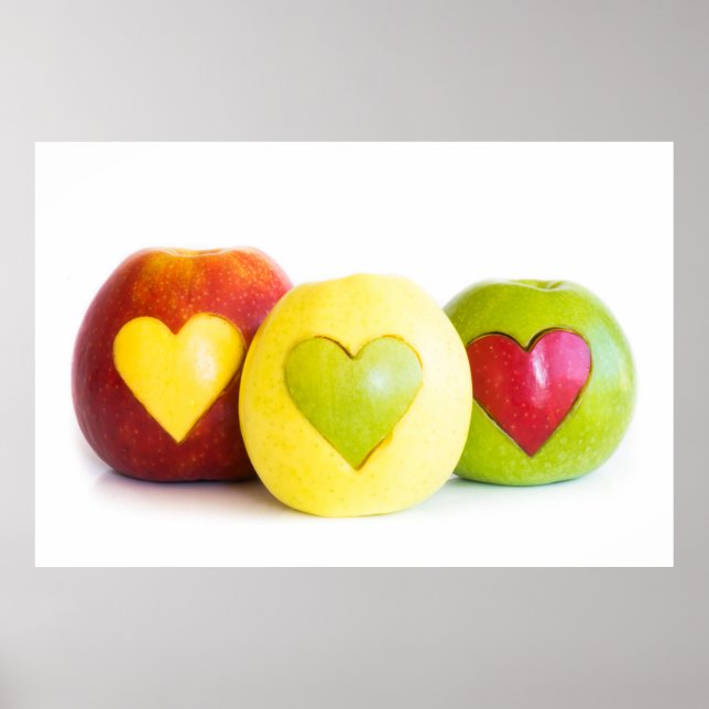Three apples poster (Front)