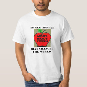 THREE APPLES THAT CHANGED THE WORLD T-Shirt